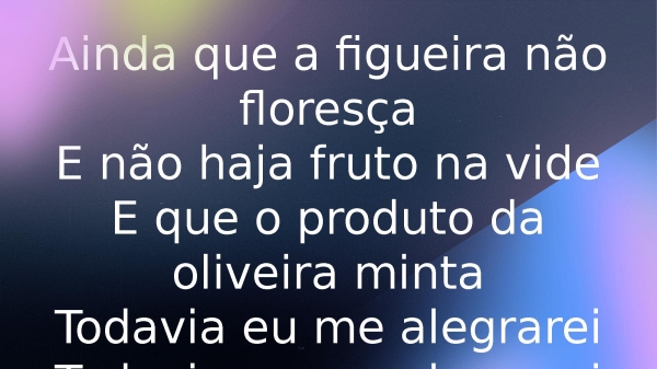 Todavia Me Alegrarei - página 15
