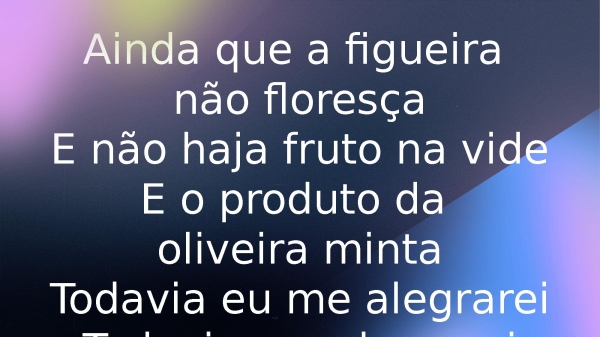 Todavia Me Alegrarei - página 18