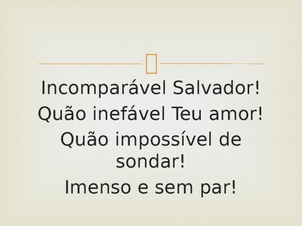 35 - O Grande Amor.pptx - página 6