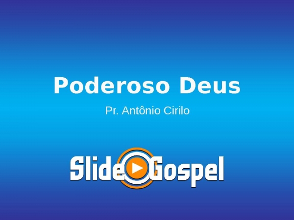 Poderoso Deus - página 1