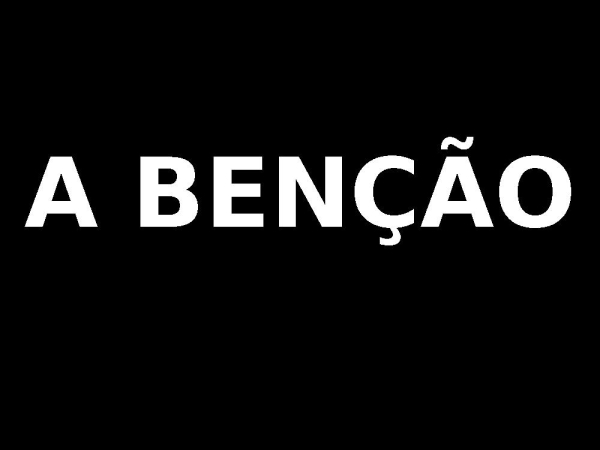 A benção - página 1