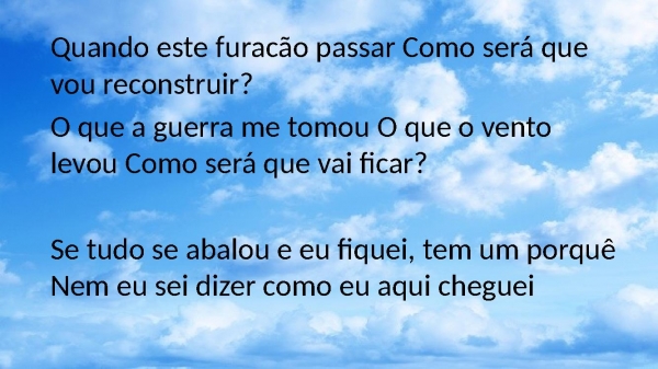 O CÉU ESTÁ ME SUSTENTANDO - página 3