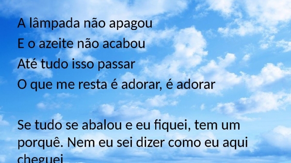O CÉU ESTÁ ME SUSTENTANDO - página 5