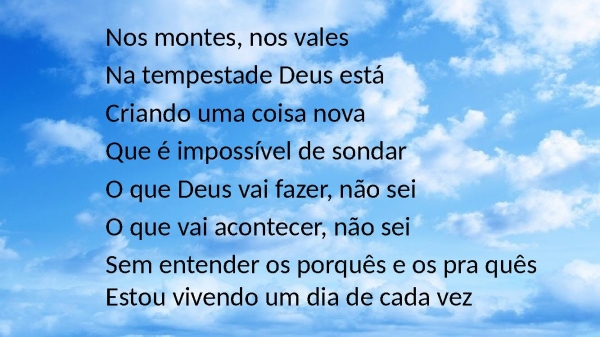 O CÉU ESTÁ ME SUSTENTANDO - página 7