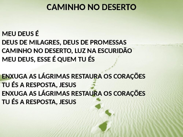Caminho no deserto2 - página 5