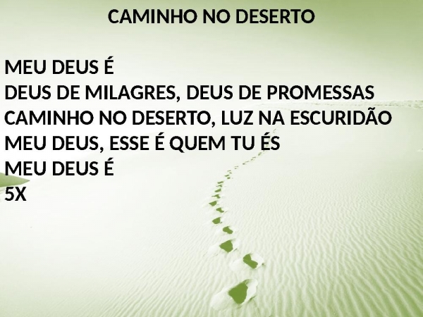 Caminho no deserto2 - página 6