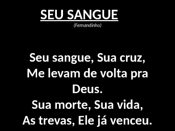 Seu sangue - página 1