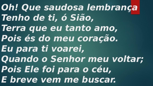Hino 002 saudosa lembrança - página 2
