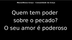 Maravilhosa Graça