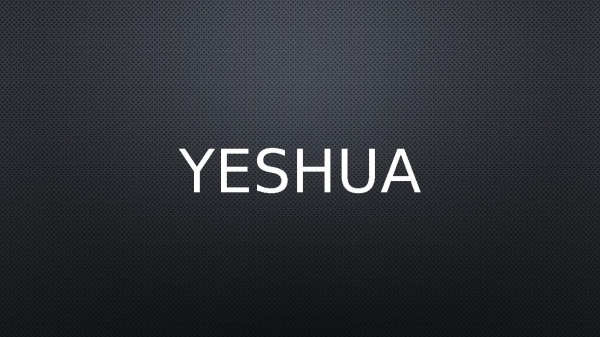 Yeshua.pptx - página 1