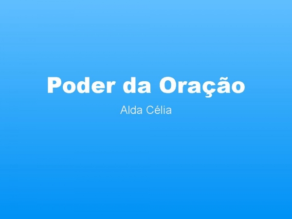 Poder da oração - página 1