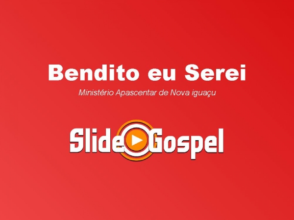 Bendito serei - página 1