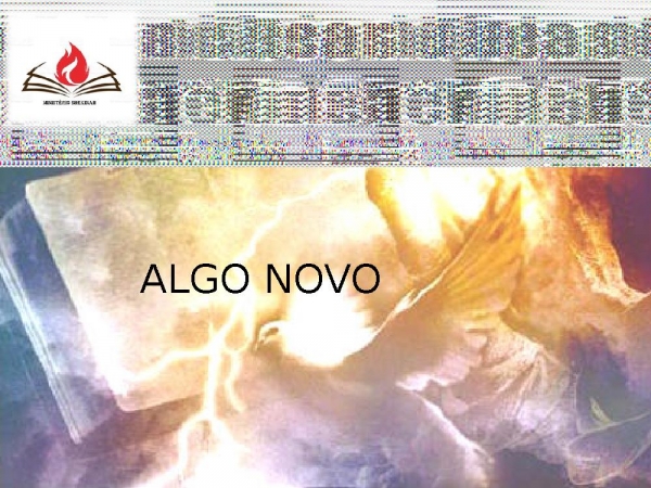 ALGO NOVO.pptx - página 1