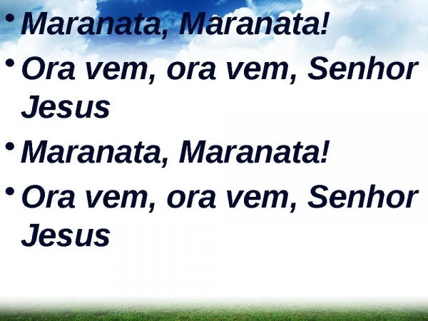 Ora Vem (Maranata) - página 7