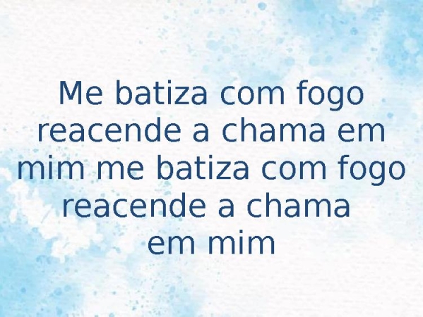 O fogo arderá + Reacende a chama + Acende outra vez - página 19