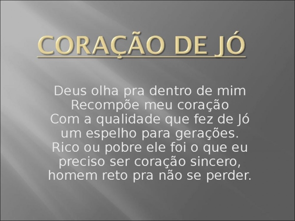 Coração  de jó - página 1