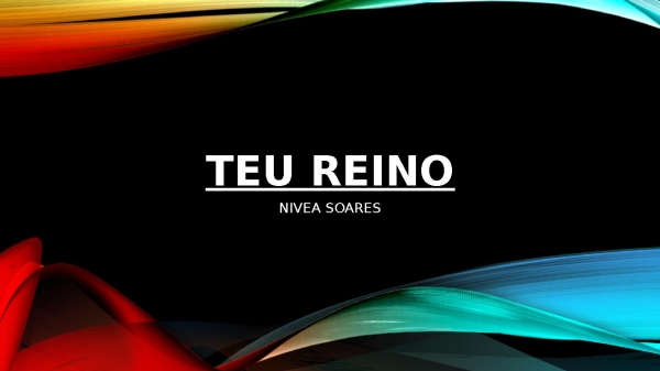 TEU REINO (LETRA) - página 1