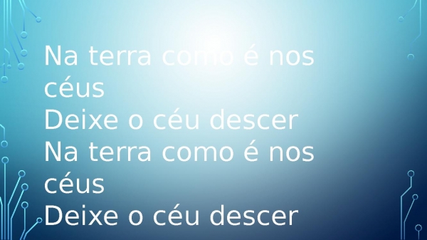Pai Nosso - Pedras Vivas - Letra branca - página 3