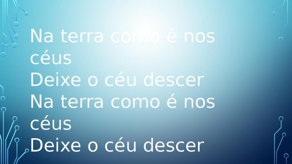 Pai Nosso - Pedras Vivas - Letra branca - página 5