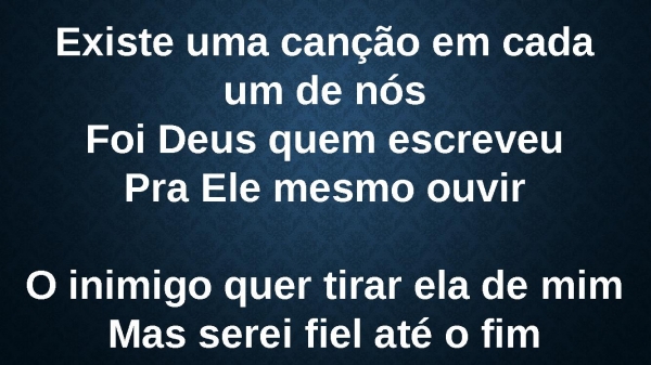 CANÇÃO DO CÉU.pptx - página 2