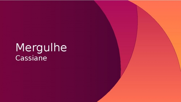 Mergulhe.pptx - página 1