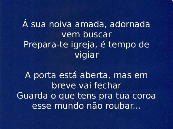 O Dia Está Chegando (O Noivo  Vem) - página 4