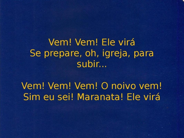 O Dia Está Chegando (O Noivo  Vem) - página 6