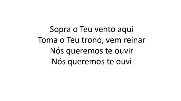 A Casa É Sua / Enche me- Casa Worship.pptx - página 3