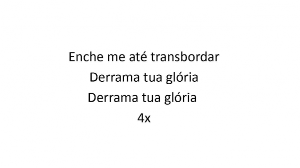 A Casa É Sua / Enche me- Casa Worship.pptx - página 7