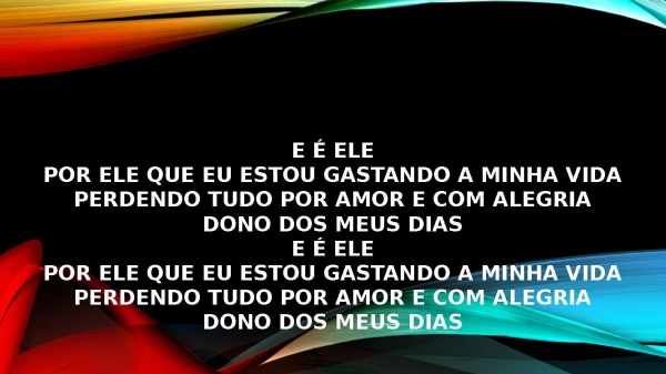 É ELE (LETRA) - página 9
