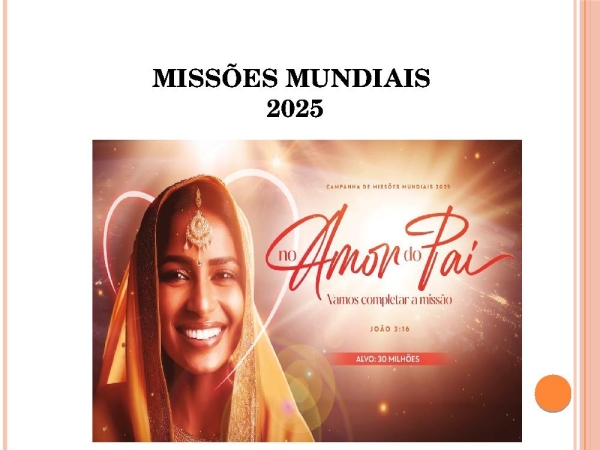 Missões Mundiais 2025 - página 1