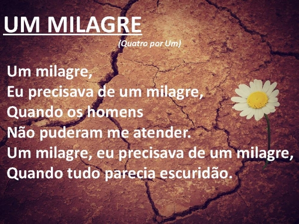 Um milagre - página 1