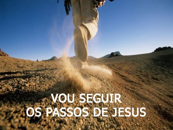 VOU SEGUIR OS PASSOS DE JESUS - página 1
