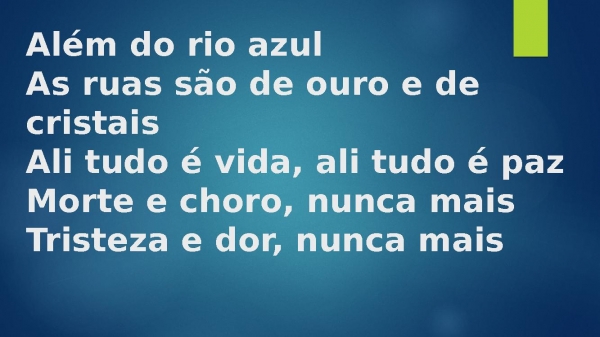 Alem do Rio Azul.pptx - página 2