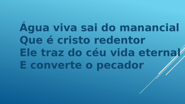 Hino Agua Viva.pptx - página 2